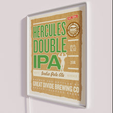 Charger l'image dans la galerie, RGB LED illuminated neon sign for craft beer enthusiasts Great Divide.