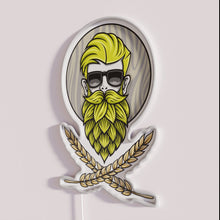 Charger l'image dans la galerie, Neon Beer Sign with Hops and Beer Style Design Decor