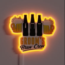 Charger l'image dans la galerie, Customizable RGB LED Neon Sign for Man Cave or Bar