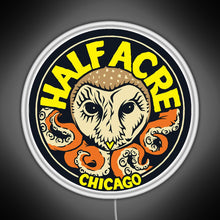 Charger l'image dans la galerie, Half Acre Brewing Company RGB neon sign white