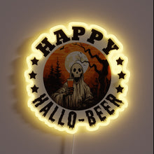 Charger l'image dans la galerie, Brighten up your party with this spooky RGB beer sign