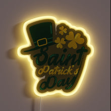 Charger l'image dans la galerie, Celebrate the luck of Ireland with vibrant rainbow LED lighting.