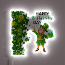 Charger l'image dans la galerie, Luminous Celtic celebration decor for St. Patrick's Day festivities indoors