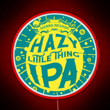 Charger l'image dans la galerie, Hazy IPA Logo RGB neon sign red