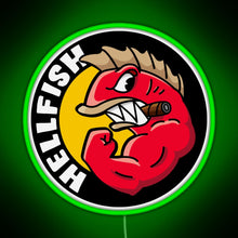 Charger l'image dans la galerie, HELLFISH 19 RGB neon sign green