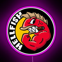 Charger l'image dans la galerie, HELLFISH 19 RGB neon sign  pink
