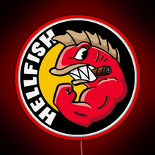Charger l'image dans la galerie, HELLFISH 19 RGB neon sign red