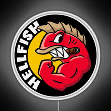 Charger l'image dans la galerie, HELLFISH 19 RGB neon sign white