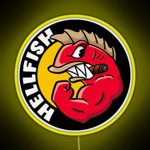 Charger l'image dans la galerie, HELLFISH 19 RGB neon sign yellow