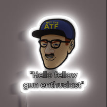 Charger l'image dans la galerie, Customizable LED neon sign with vibrant color change capabilities