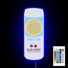 Charger l'image dans la galerie, High Noon Black Cherry RGB neon sign remote