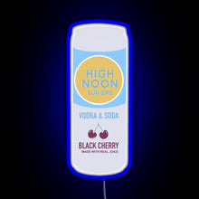Charger l'image dans la galerie, High Noon Black Cherry RGB neon sign blue