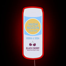 Charger l'image dans la galerie, High Noon Black Cherry RGB neon sign red