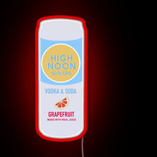 Charger l'image dans la galerie, High Noon Grapefruit RGB neon sign red