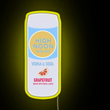 Charger l'image dans la galerie, High Noon Grapefruit RGB neon sign yellow