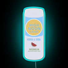Charger l'image dans la galerie, High Noon Watermelon RGB neon sign lightblue