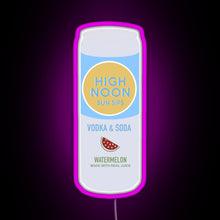 Charger l'image dans la galerie, High Noon Watermelon RGB neon sign  pink