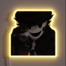 Charger l'image dans la galerie, Glowing high-rise invasion themed neon sign with vibrant RGB colors