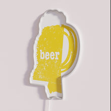 Charger l'image dans la galerie, Neon Mississippi Home Brew Beer Bar Decor Signs Humor Gift