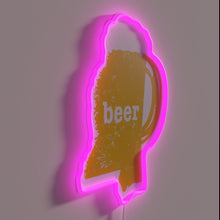 Charger l'image dans la galerie, RGB Neon Sign: Fun Beer Lover Gift for Home Bar