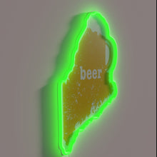 Charger l'image dans la galerie, RGB Neon Sign: Fun Maine Homebrew Craft Beer Party Decorations