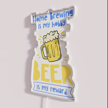 Charger l'image dans la galerie, Neon Sign for Homebrew Enthusiasts Featuring Colorful RGB LED Lighting