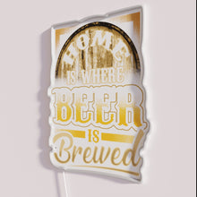 Charger l'image dans la galerie, Neon Beer Sign for Home Brewery or Game Room Decor