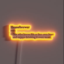 Charger l'image dans la galerie, Personalized homebrewing space illuminated with customizable RGB neon lighting accents