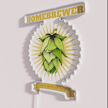 Charger l'image dans la galerie, Motivational homebrewing neon sign for persistent hobbyists and craft beer enthusiasts.