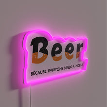 Charger l'image dans la galerie, RGB Neon Sign: Celebrate Your Passion for Homebrewing and Good Beer