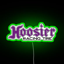 Charger l'image dans la galerie, Hoosier Tire RGB neon sign green