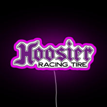 Charger l'image dans la galerie, Hoosier Tire RGB neon sign  pink