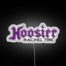 Charger l'image dans la galerie, Hoosier Tire RGB neon sign white