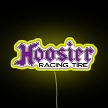 Charger l'image dans la galerie, Hoosier Tire RGB neon sign yellow