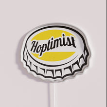 Charger l'image dans la galerie, RGB Neon Bar Sign with Hoptimist Brewery Bottle Cap Design