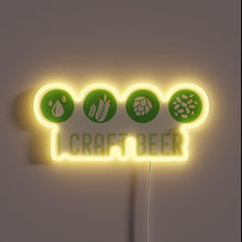 Charger l'image dans la galerie, Brewing passion meets vibrant colors in this unique neon sign
