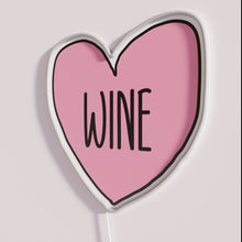 Charger l'image dans la galerie, RGB Wine Lover Neon Sign with Customizable Color Options Available