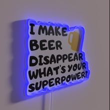 Charger l'image dans la galerie, Neon Sign for Home Bar Decor, Humorous Beer Lover Gift