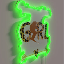 Charger l'image dans la galerie, Sassy ski motto decor for the bold and adventurous female.