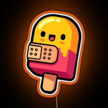 Charger l'image dans la galerie, Ice Pop Drop RGB neon sign orange