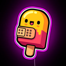 Charger l'image dans la galerie, Ice Pop Drop RGB neon sign  pink