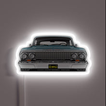 Charger l'image dans la galerie, Vintage 1963 Chevy Impala Iconic American Muscle Car Neon Sign Decor