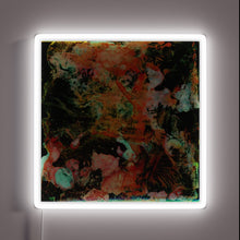 Charger l'image dans la galerie, Vibrant neon light simulating traditional Japanese garden ambiance outdoors.