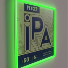 Charger l'image dans la galerie, IPA Beer Sign, Handcrafted RGB Neon Bar Decor Artwork Display