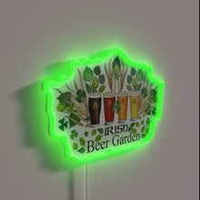 Charger l'image dans la galerie, Vibrant RGB neon signage for your authentic Irish beer garden.