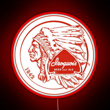 Charger l'image dans la galerie, Iroquois Beer RGB neon sign red
