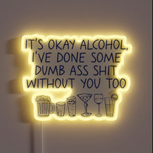 Charger l'image dans la galerie, Alcohol is okay in moderation, as marked by this sign