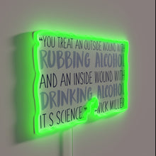 Charger l'image dans la galerie, RGB Neon Sign: A Study in Colorful Chaos by Nick Miller