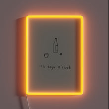 Charger l'image dans la galerie, K-Pop Inspired Soju O'Clock Mint Neon Sign with Colorful Accents