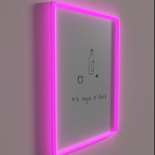 Charger l'image dans la galerie, Korean Culture Vibes: Soju O'Clock Mint Neon Sign Decorations